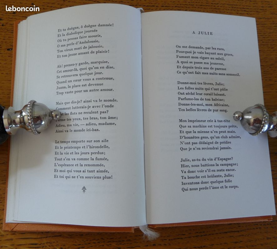 POESIES d'Alfred de MUSSET (image 3)