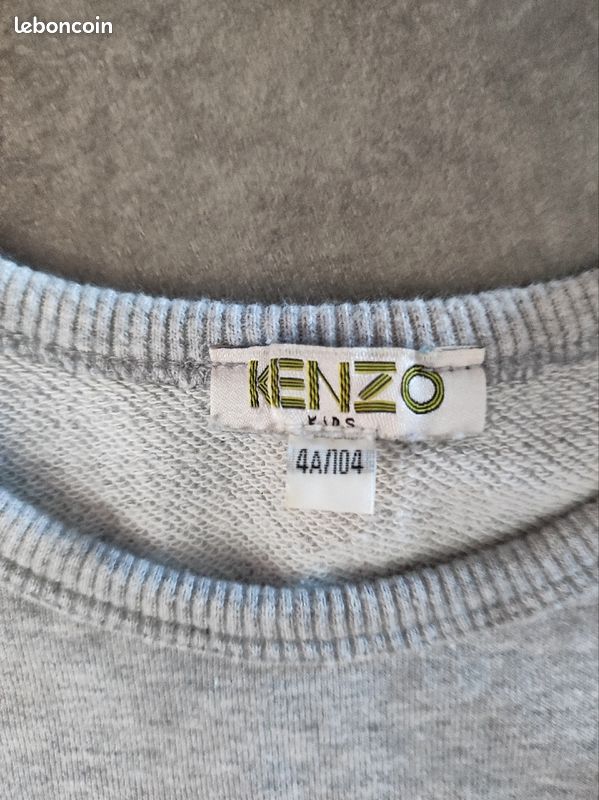 Robe pull Kenzo 4 ans tbe (image 2)