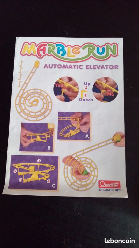 MARBLE RUN - CIRCUIT DE BILLES COURSE DE VITESSE