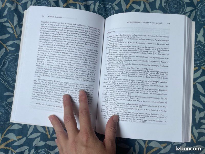 Rfp - Revue Française de Psychanalyse - Numéro Hors série - ANDRE GREEN 2001 Puf (image 5)