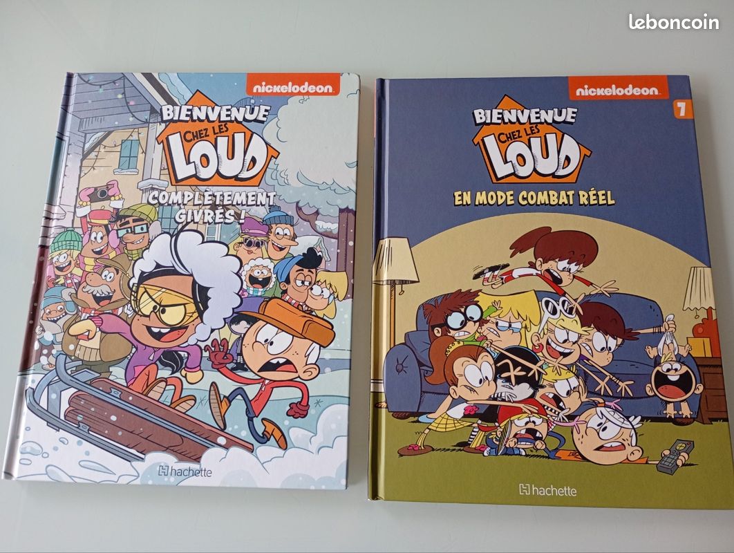 Lot 2 BD bienvenue chez les loud (image 1)