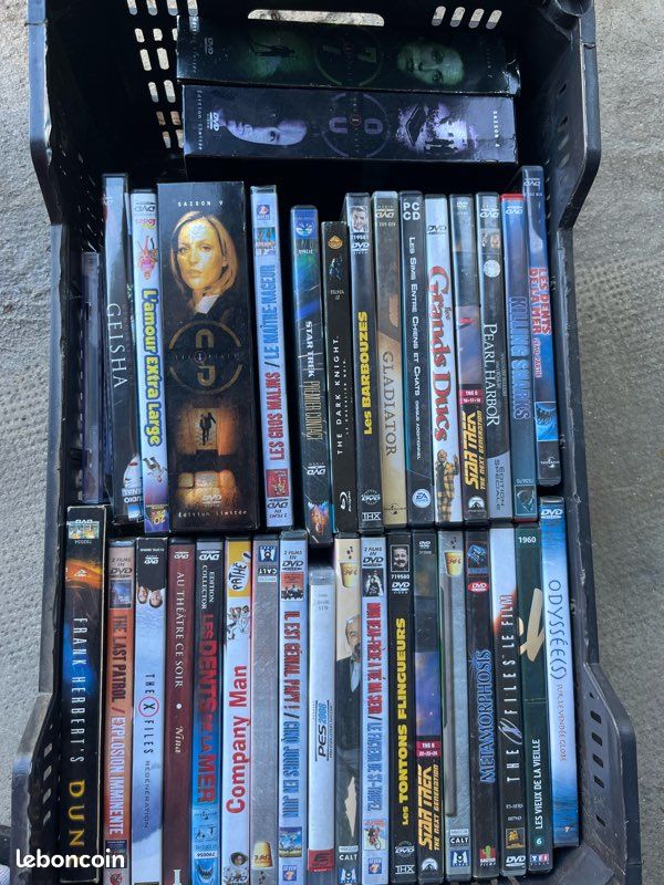 Lot de films DVD + 3 coffrets XFiles (image 1)