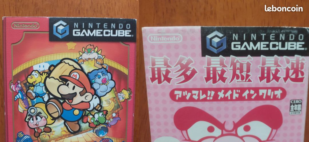 Paper Mario RPG + Made in Wario GameCube Nintendo NTSC-J cib Complet Japon (image 2)