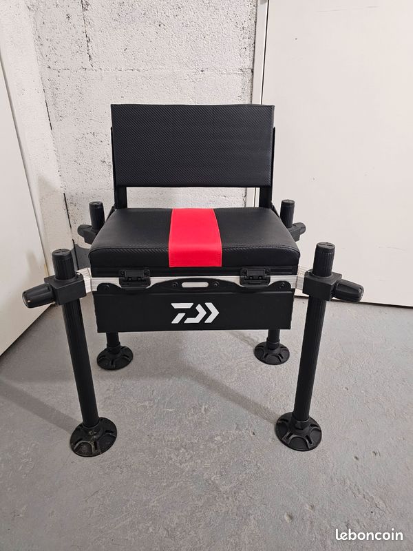 Siège De Pêche Daiwa 100 - Accessoire Unisexe, Neuf, Fabriqué Au Royaume-Uni