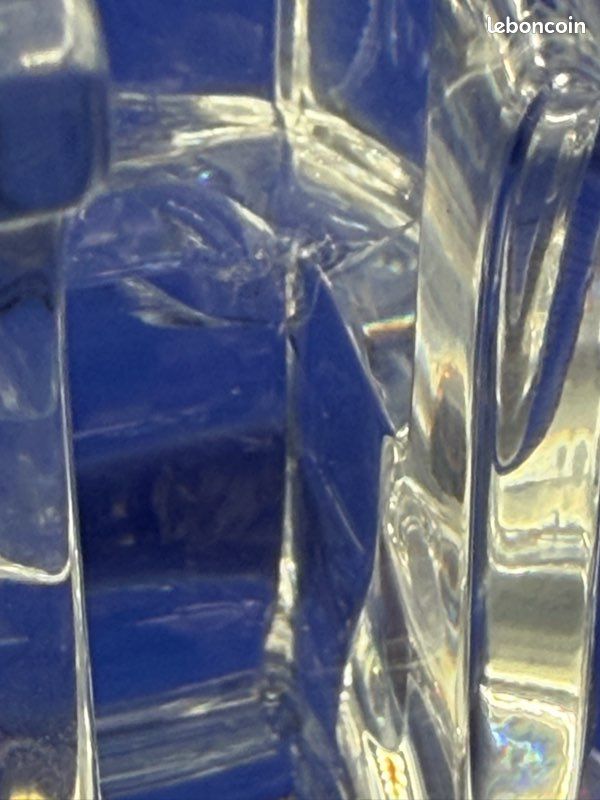 [ accidents ] Bougeoir Baccarat Philippe Starck cristal Harcourt (image 6)