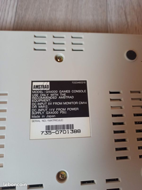 Amstrad GX4000 (image 7)