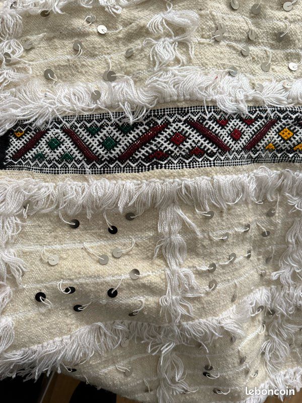 Grand Tapis à sequins marocain (image 2)