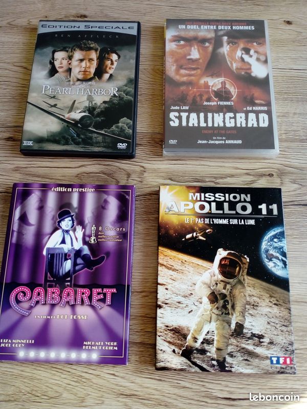 Lot de 6 DVD différents genres (image 1)