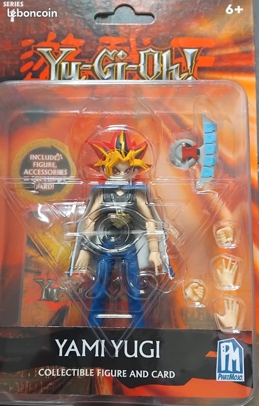 Figurine Yami Yugi Yu-Gi-Oh PhatMojo Série 1 – Articulée – Neuf Sous Blister (image 6)