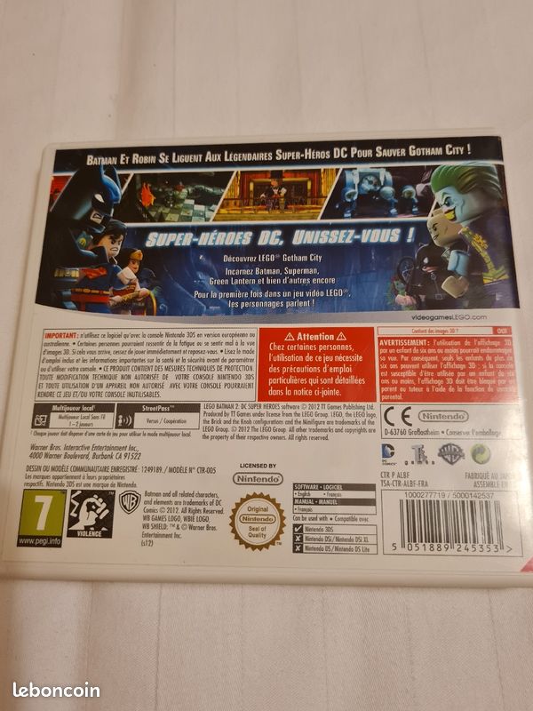 Jeu Nintendo 3DS Lego Batman 2 (image 2)