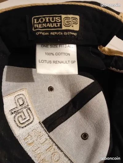 Casquette Publicitaire Renault - Noir, Réglable, Coton - Occasion