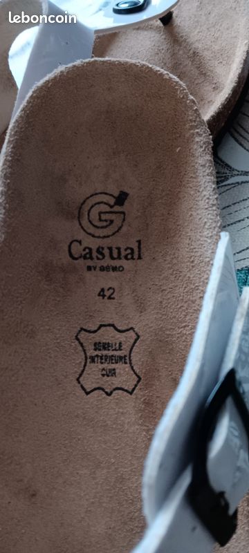 Sandales Claquettes Gemo ttbe P 42 (image 2)