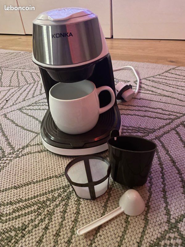 Cafetière filtre intégré sans papier (image 1)
