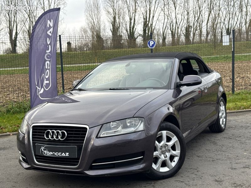 Audi A3 CABRIOLET 2.0 TDI 140CH AMBITION LUXE * 147.000KM * 1ERE MAIN * GARANTIE (image 2)