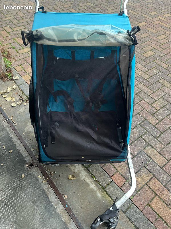 Remorque vélo Thule Coaster XT bleue (image 2)