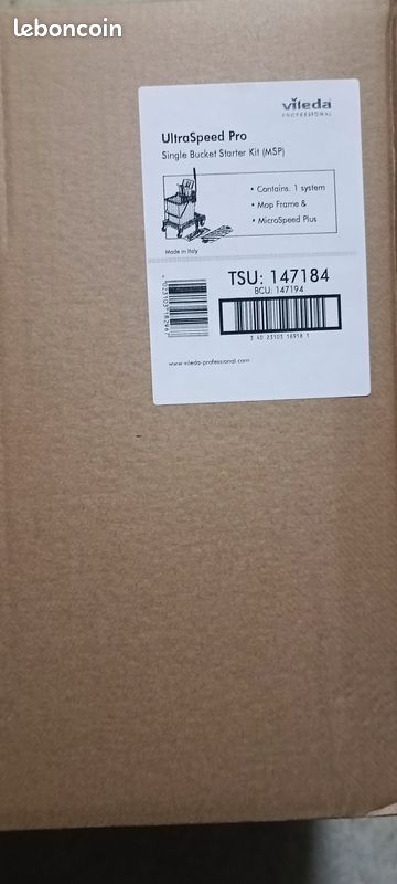 Seau vileda professionnel ultraspeed 25l (image 1)
