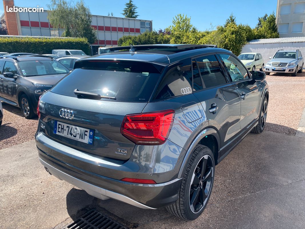 Audi q2 2.0 tdi 190ch s line quattro s tronic 7 toit ouvrant/virtual cockpit (image 2)
