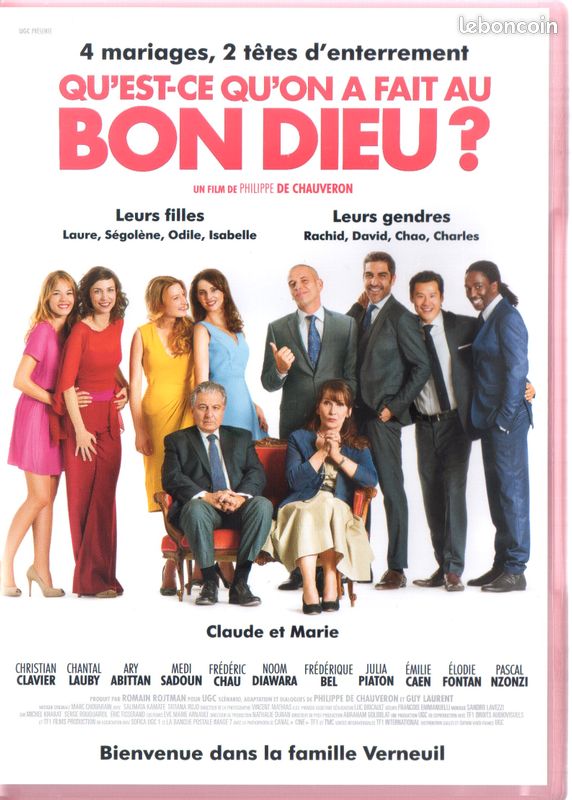Dvd "qu'est-ce qu'on a fait au bon dieu ?" (2014) (image 1)