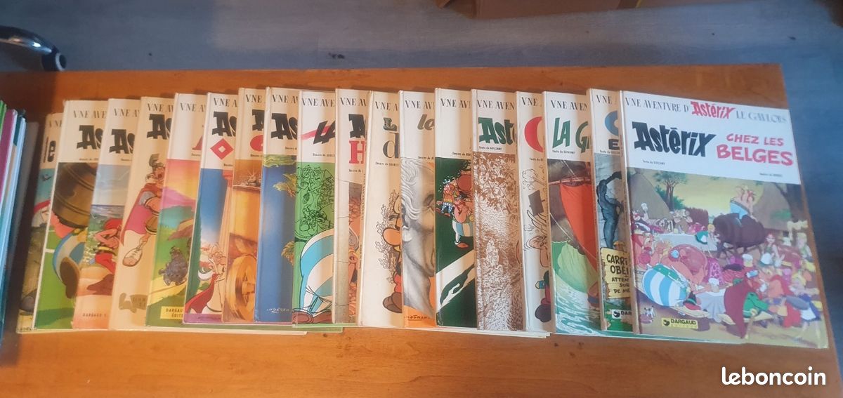 Collection BD Asterix & Obélix EO + Pilote & dos blanc Uderzo Goscinny (image 4)