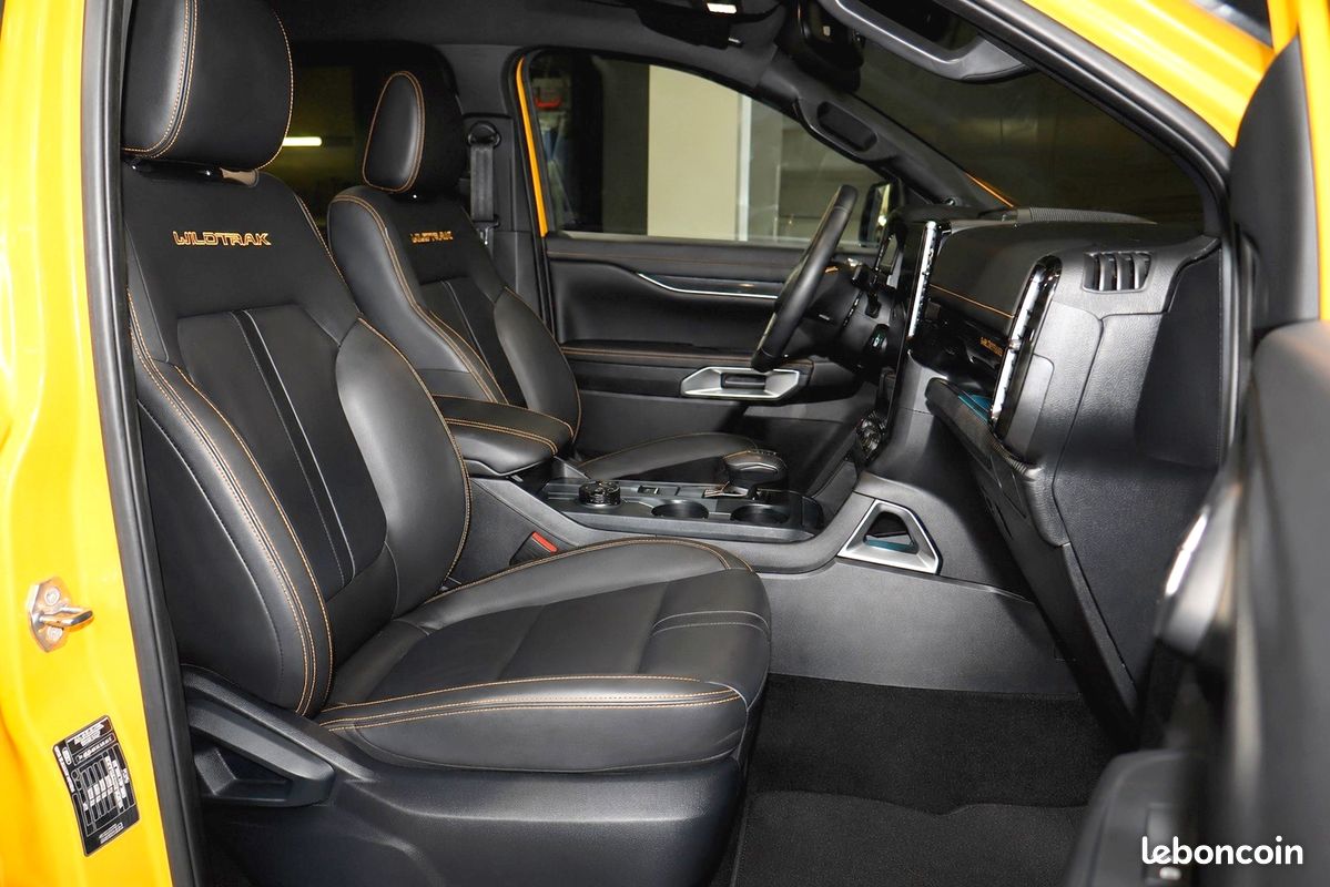 NEW RANGER MEGA RAPTOR DOUBLE CABINE 5 PLACES 205cv BVA10 10/2024 - BASE WILDTRAK – FULL OPTIONS - KIT CARROSSERIE - JANTES 20' - CAMERA 360° - CUIR ELECTRIQUE & CHAUFFANT - HIFI B&O – GARANTIE 1 AN (image 11)