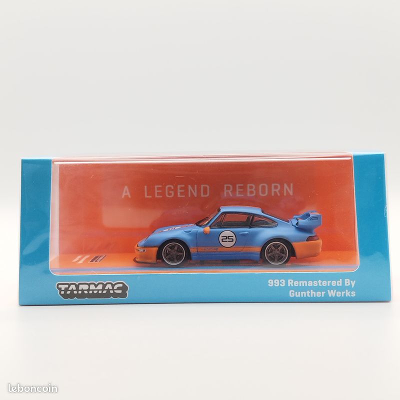 MR Collection 1/43 Porsche 911 993 Carrera Turbo Tiptronic – Résine – Excellent état
