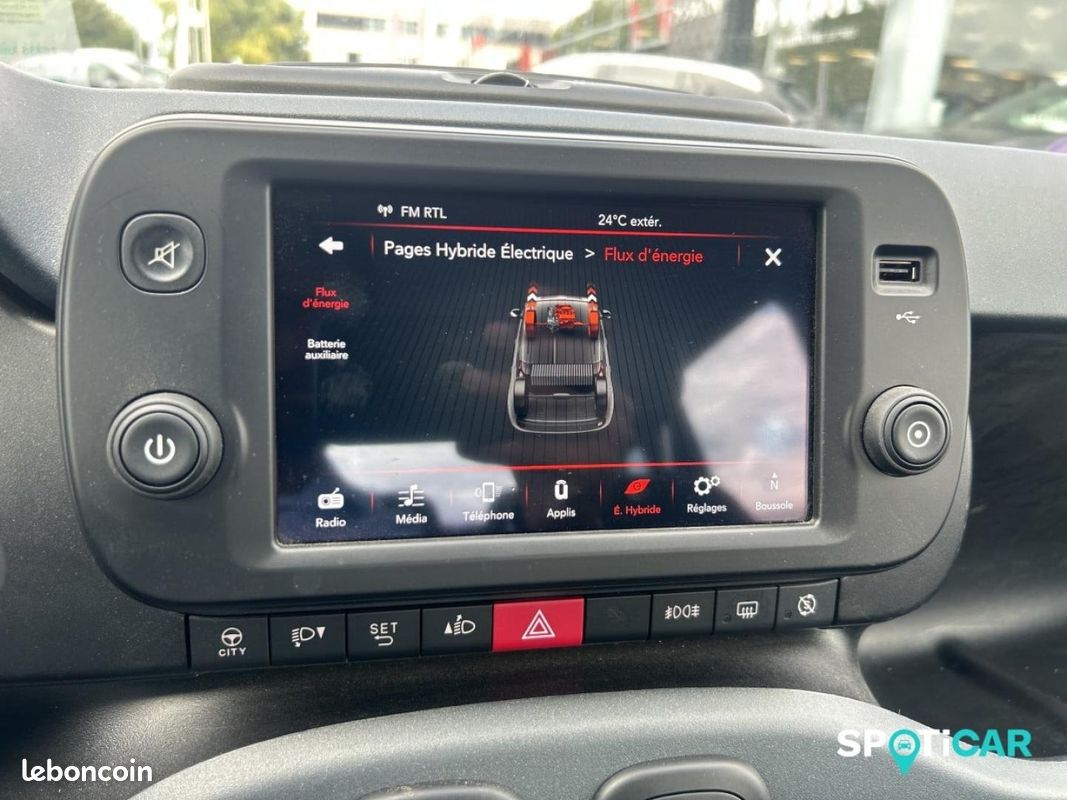 Fiat Panda 1.0 70ch BSG S&S (RED) (image 15)