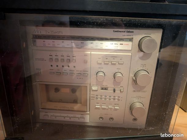 Lecteur enregistreur de cassettes-MC 8226 Continental Edison - Photo, audio & vidéo