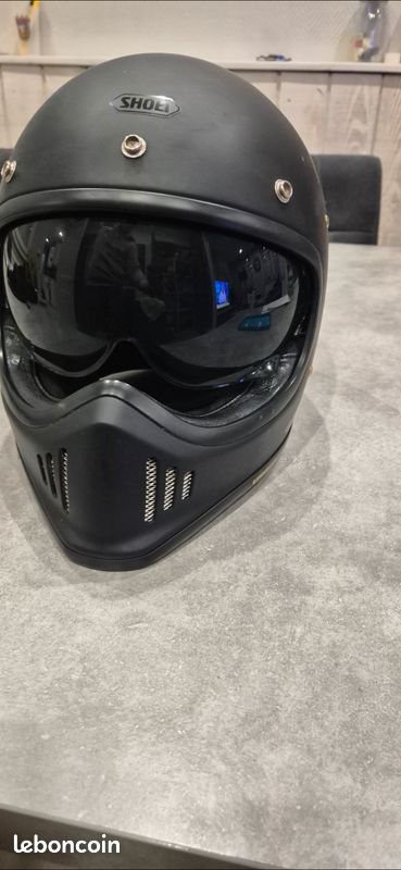 Casque SHOEI Ex Zero Matt Black taille L 59-60 cm (image 3)