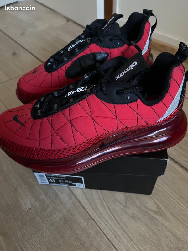 Nike Air Max 720 818 Red Nike Air Max 720 818 Rouge Et Noir Chaussures
