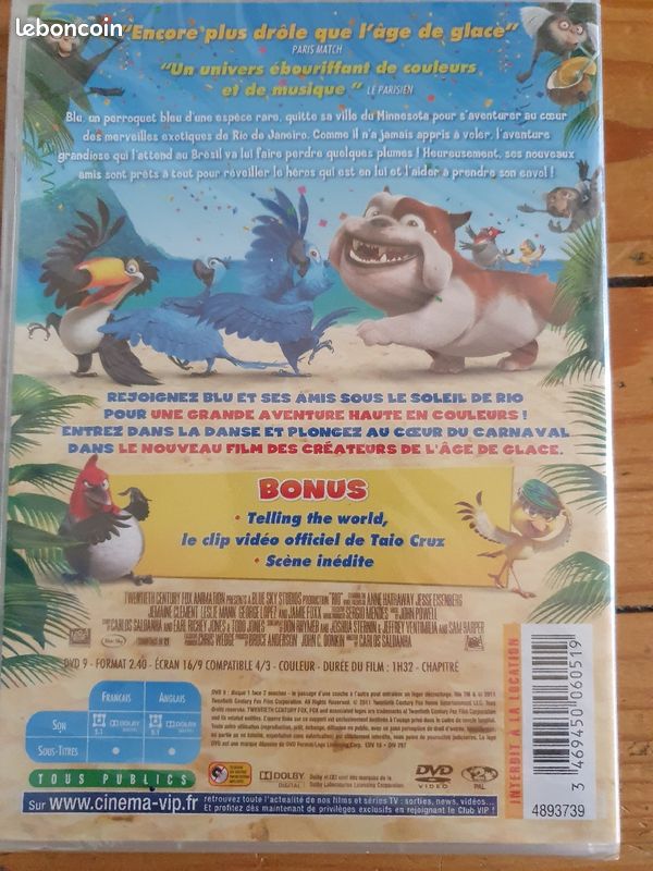 Dvd film Rio (image 2)