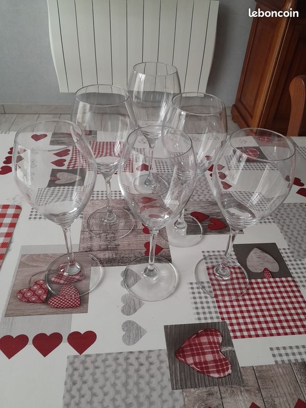 6 verres à vin (image 3)