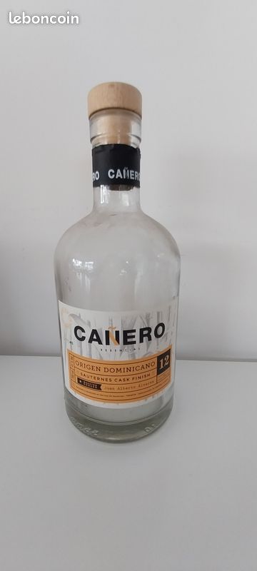 Bouteille rhum vide canejo (image 1)