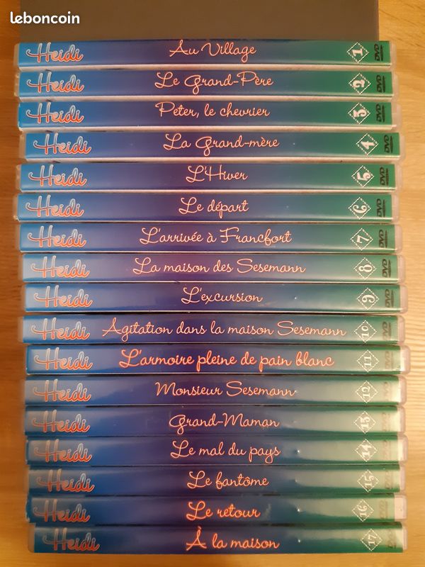 Heidi La Belle Histoire Lot de 17 DVD (image 1)