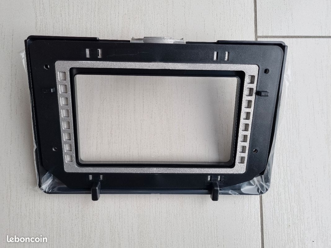 Support pied TV noir 31cmx20cm (image 3)