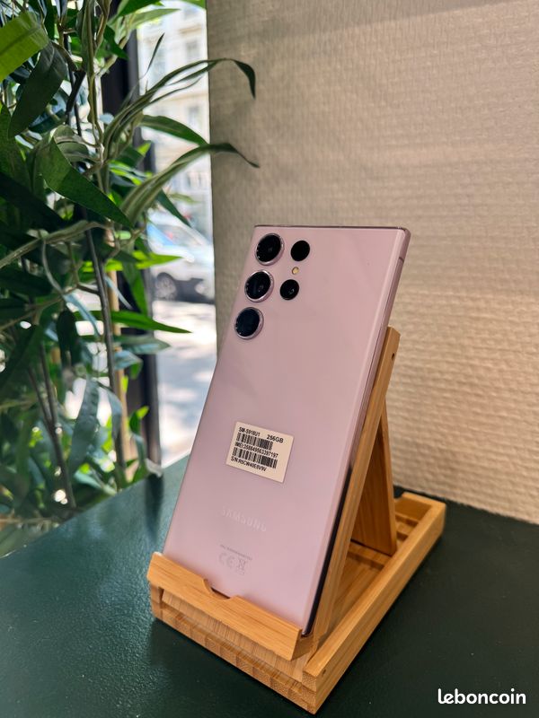 Samsung Galaxy S23 Ultra 256 Go – Violet – Reconditionné – Bordeaux (image 1)