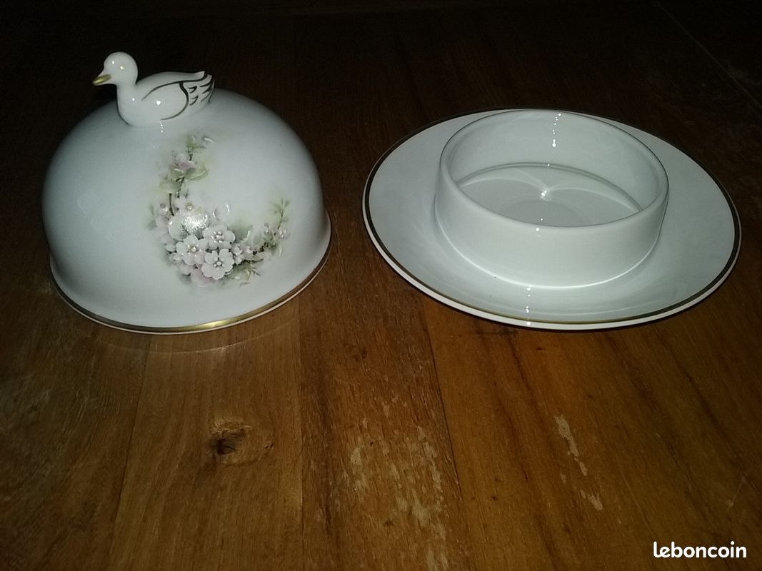 Service à foie gras en porcelaine de Limoges (image 2)