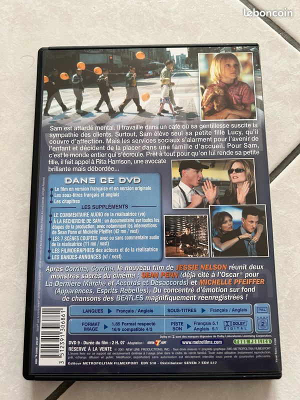Dvd sam je suis sam (image 2)