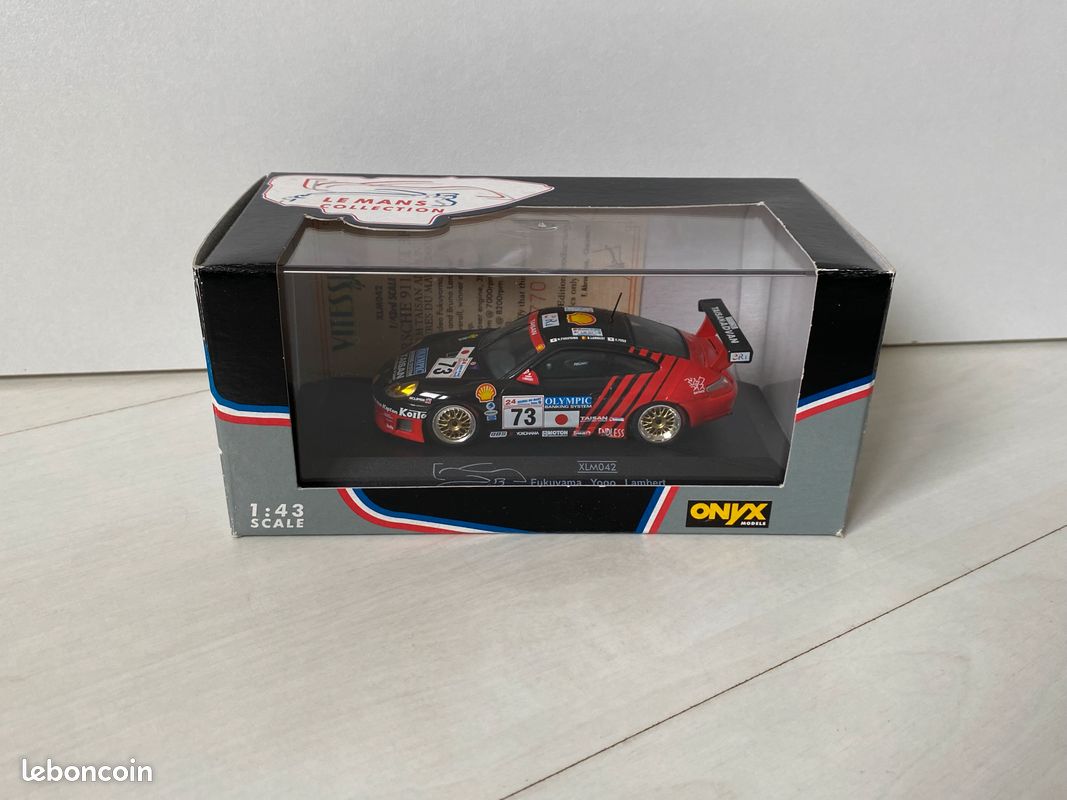 Onyx vitesse porsche 911 gt3r 2000 le mans collection #83 xlm047 1/43