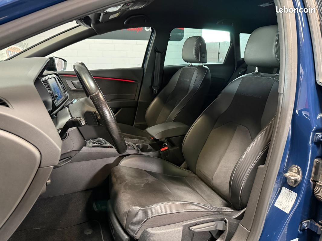 Seat Leon ST 2.0 TSI 290CV DSG7 Cupra - 5P-CARPLAY- ENTRETIEN COMPLET (image 12)