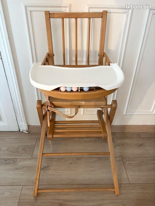 Chaise haute pliante Combelle (image 1)