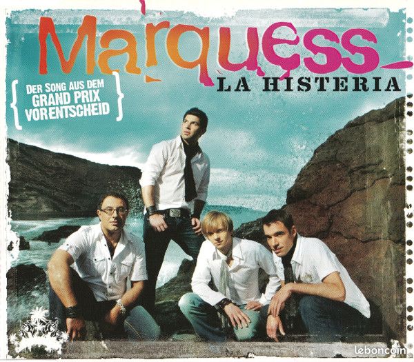 Marquess – La Histeria - CD MAXI (image 1)