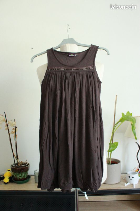 Robe marron Sergent major 12 ans XXS (image 1)