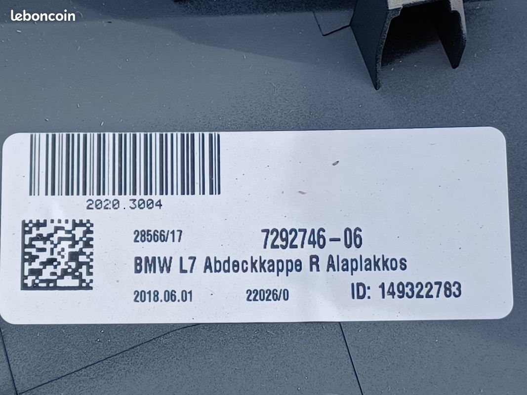 Coque de retroviseur droite ( coté passager ) pour bmw F (image 3)