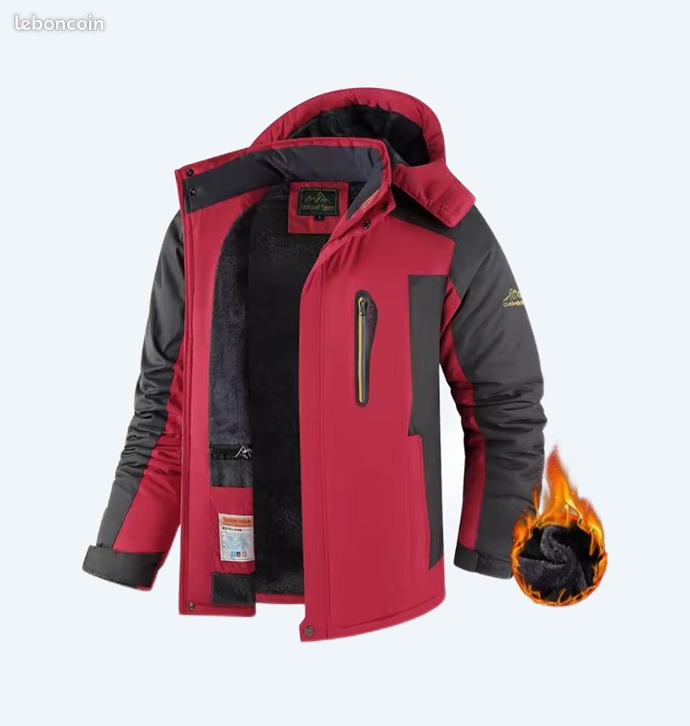 Veste D'hiver Coupe-Vent Veste De Travail Softshell Extérieur