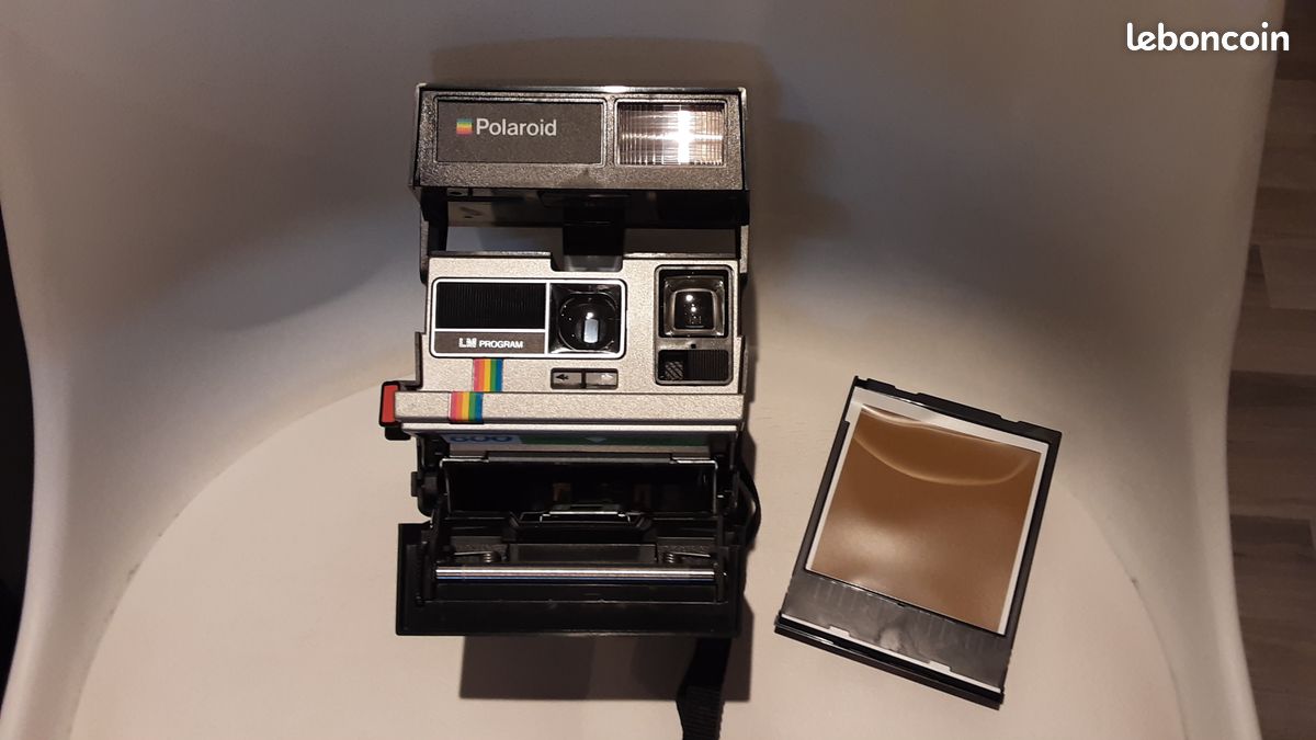 Polaroid Spirit 600 – Appareil Photo Vintage Années 80, Avec Boîte, Comme Neuf