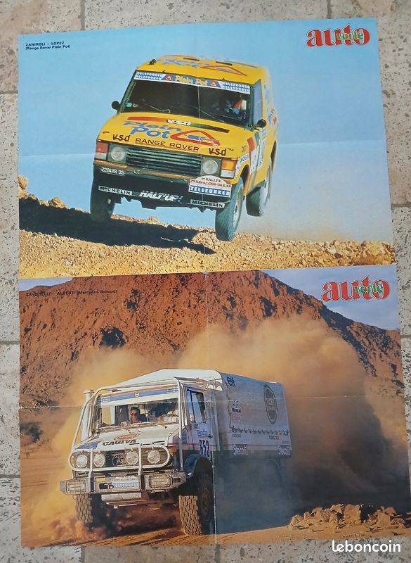 Affiche Paris-Dakar 2018 'Done And Dusted', édition Limitée, état Correct