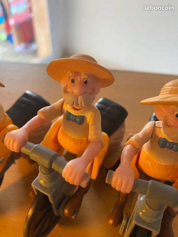 Figurines professeur sur vélo tarzan 1999 (image 2)