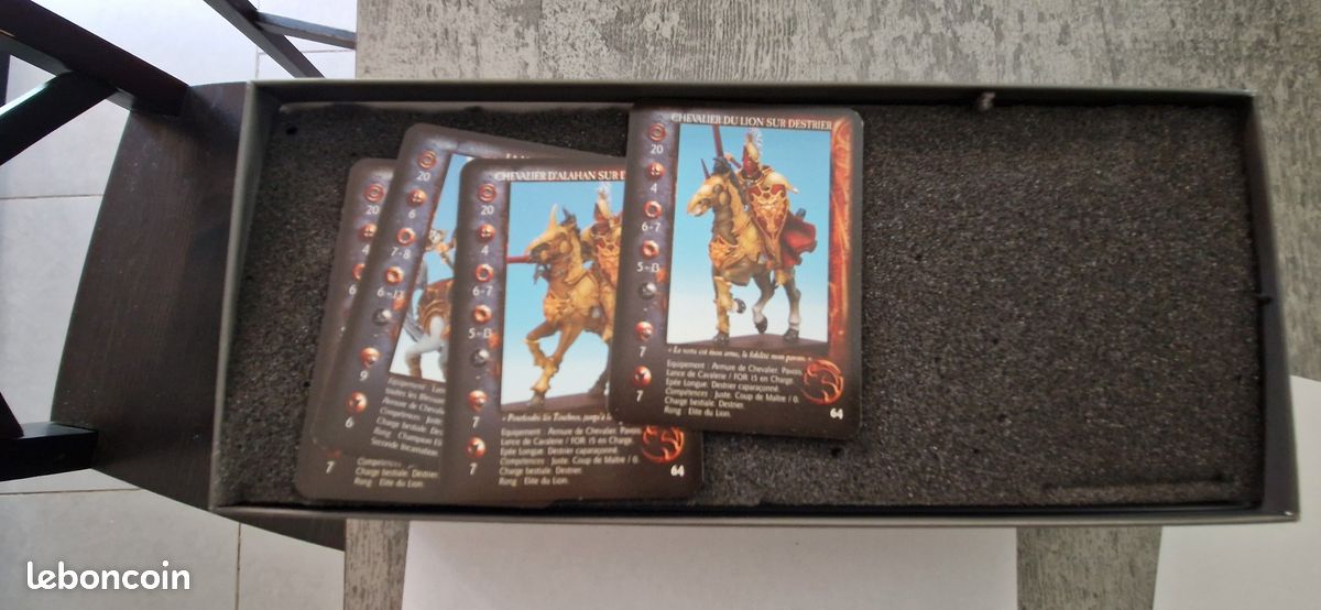 Figurine Rackham Confrontation – La Chimère (Alahan/Light) – Avec Cartes, Sans Boîte