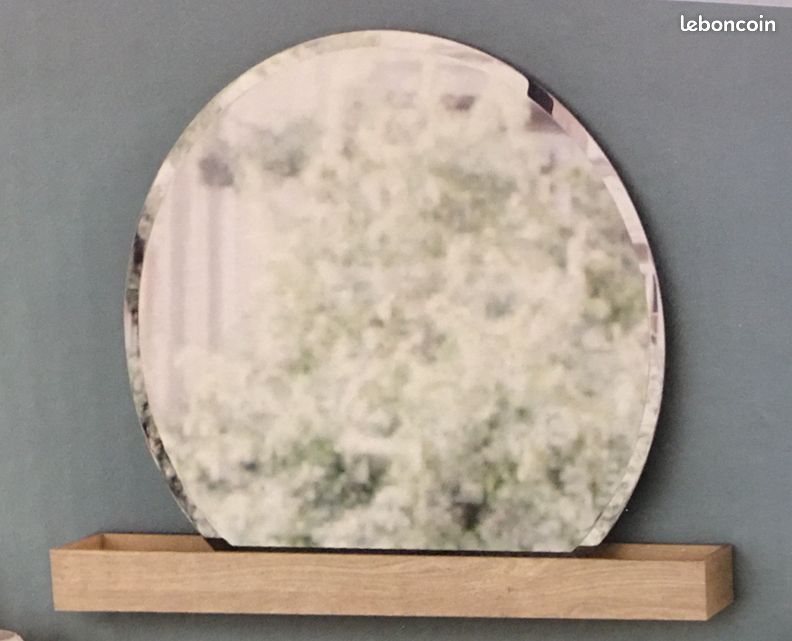 100% neuf Jamais ouvert Joli MIROIR (coiffeuse ou SDB) LIVRAISON OFFERTE (image 1)