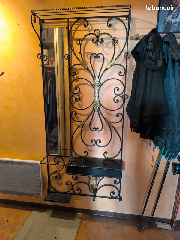Porte manteau fer forgé (image 1)